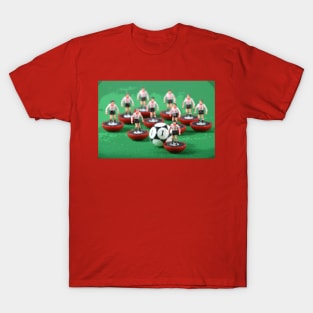 Sunderland/ Brentford/ Sheffield Utd retro subbuteo football team T-Shirt